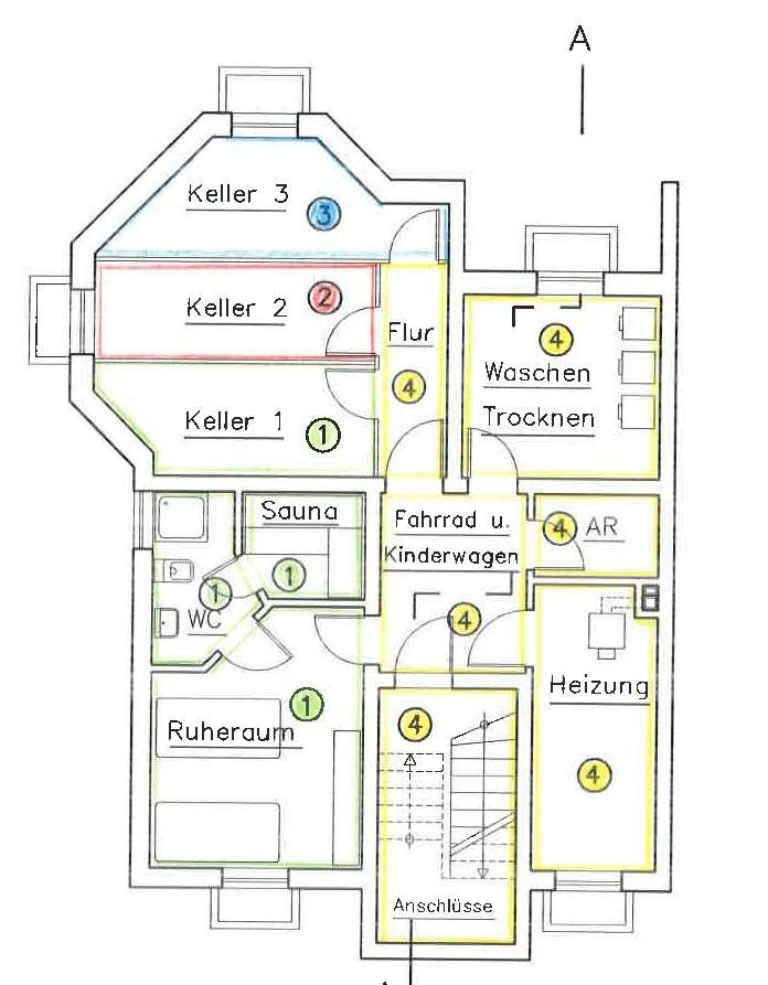 2 Etagen, Einbauk&uuml;che, Balkon, PKW-Stellplatz - was will man mehr ?